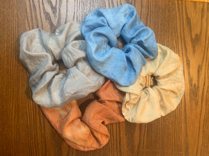 Naturally Dyed Scrunchie Grouping